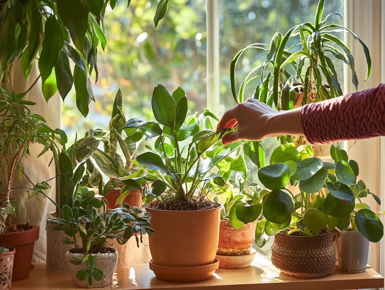 When is the best time to fertilize my indoor plants?