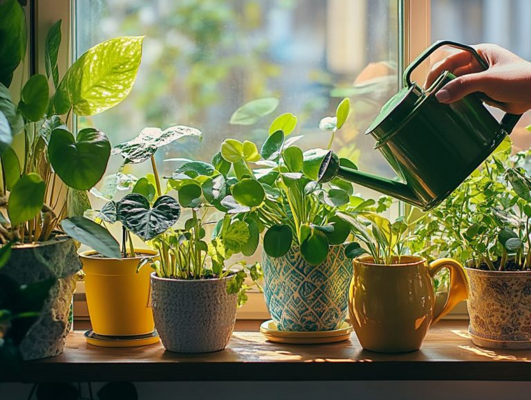 The Best Watering Techniques for Indoor Plants