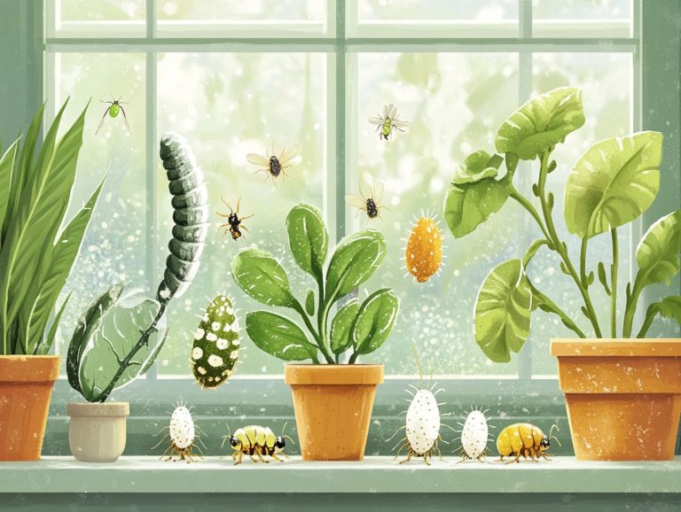 The Life Cycle of Common Indoor Plant Pests