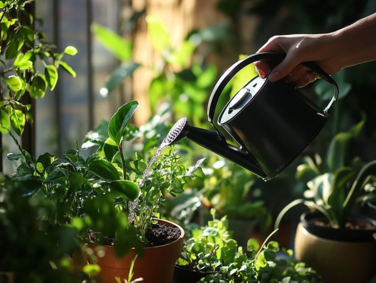 The Science of Watering Indoor Plants