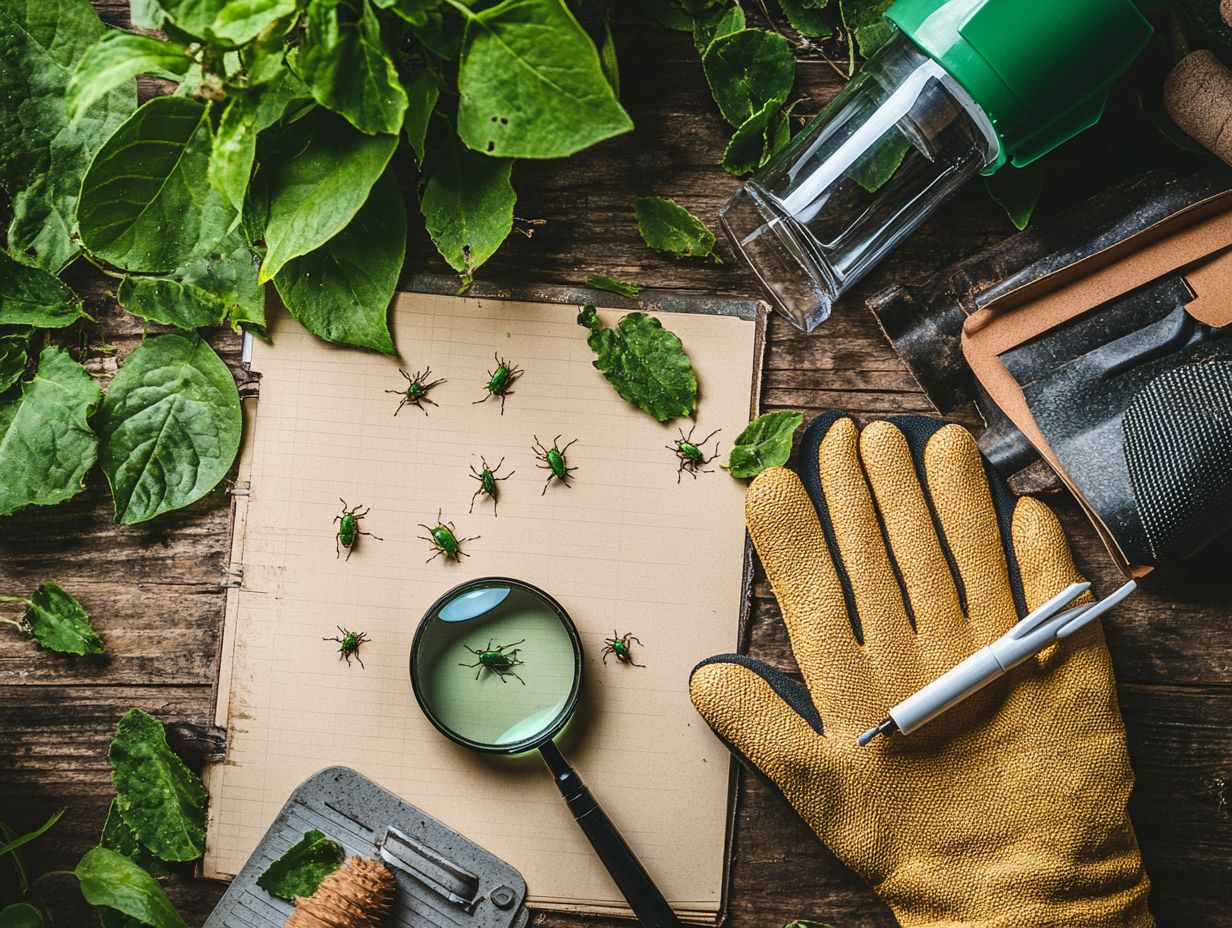 Image showing tools for identifying hidden plant pests