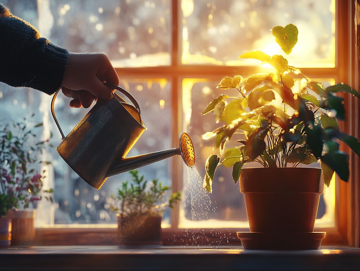 A garden covered with protective coverings against frost