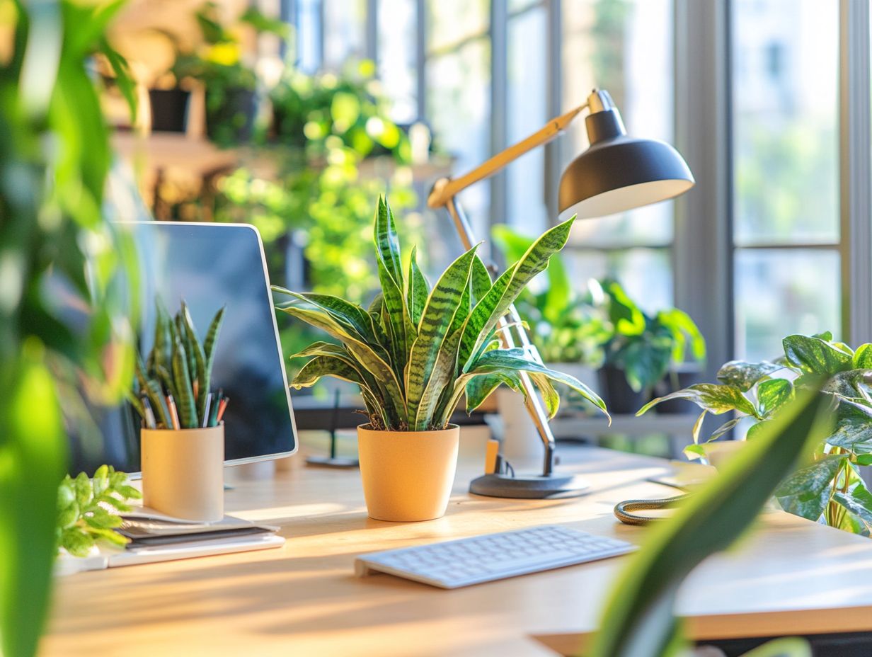 Top 10 Indoor Plants for Offices Visual Guide