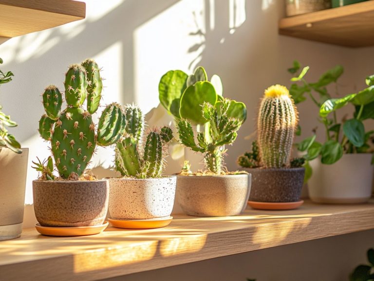 Top 5 Indoor Cacti for Sun-Loving Spaces