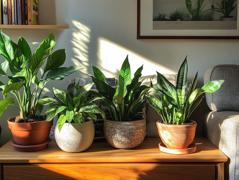 Top 5 Indoor Plants for Busy People