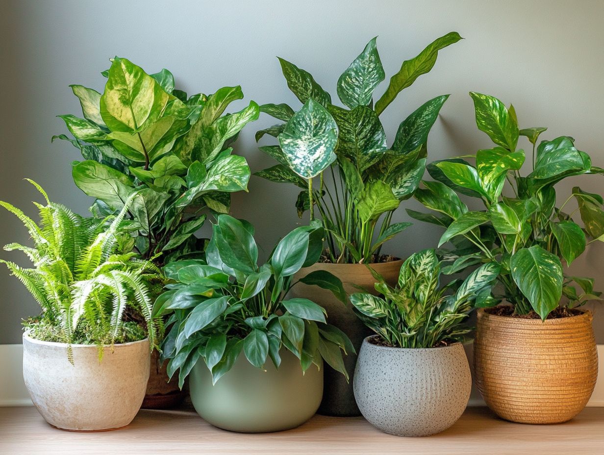 Image illustrating top indoor plants for humid spaces