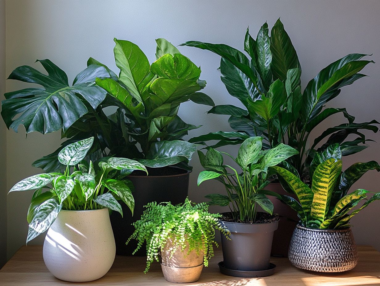 Chinese Evergreen plant with vibrant leaves in a humid indoor setting