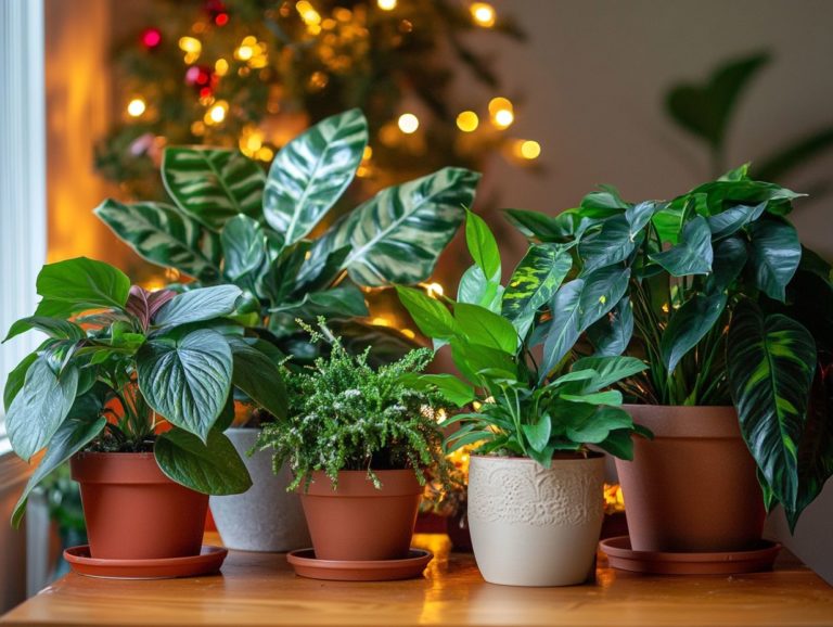 Top 5 Indoor Plants for Seasonal Decor