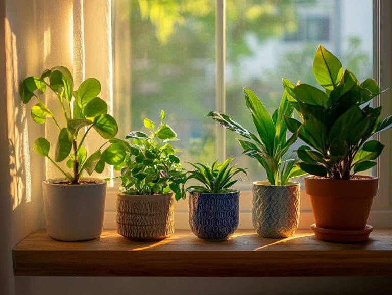 Top 5 Indoor Plants for Small Apartments