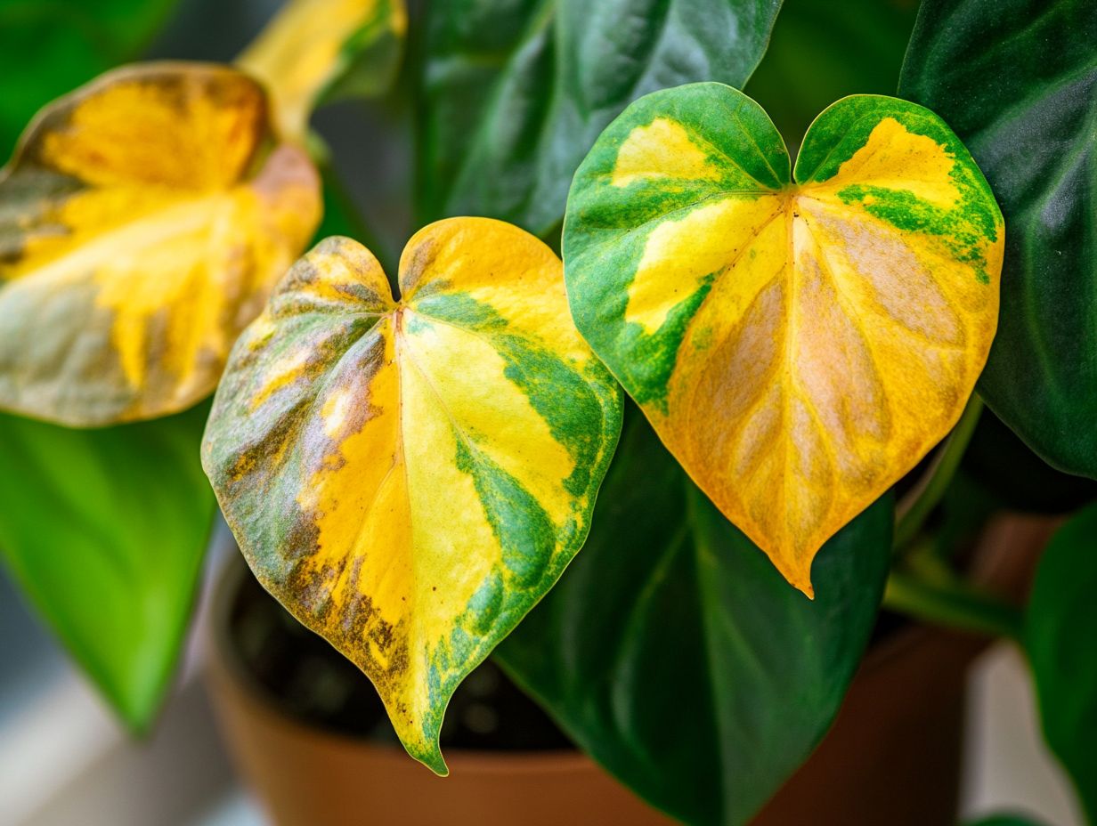 Image depicting common leaf drop issues in houseplants.