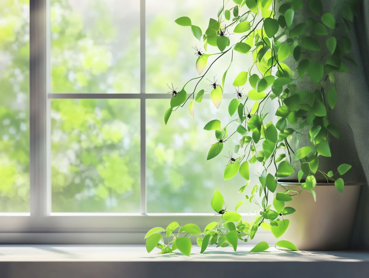 Image showcasing recommended pest-resistant indoor plants