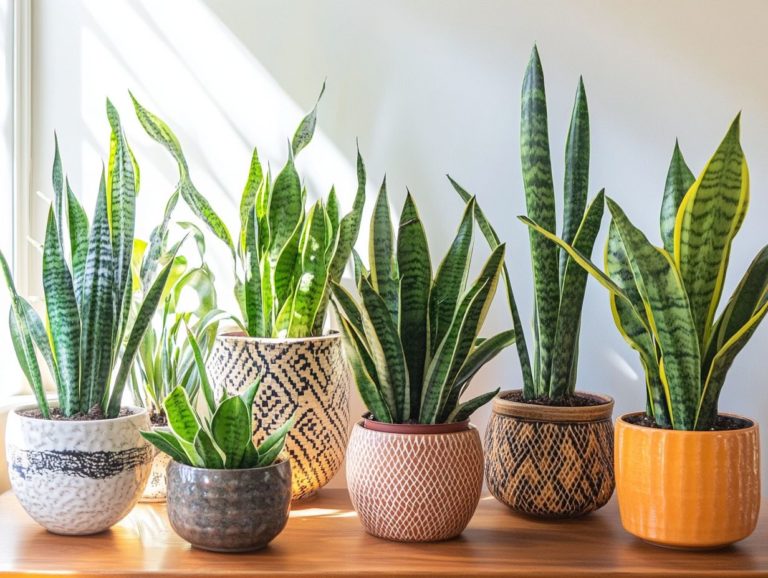 Understanding Snake Plants: Care and Varieties