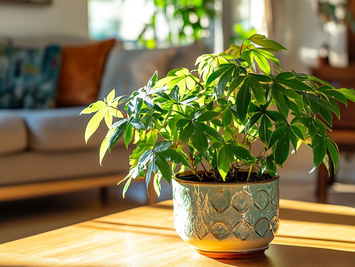 Understanding Light and Temperature Needs for Indoor Aralia Plants