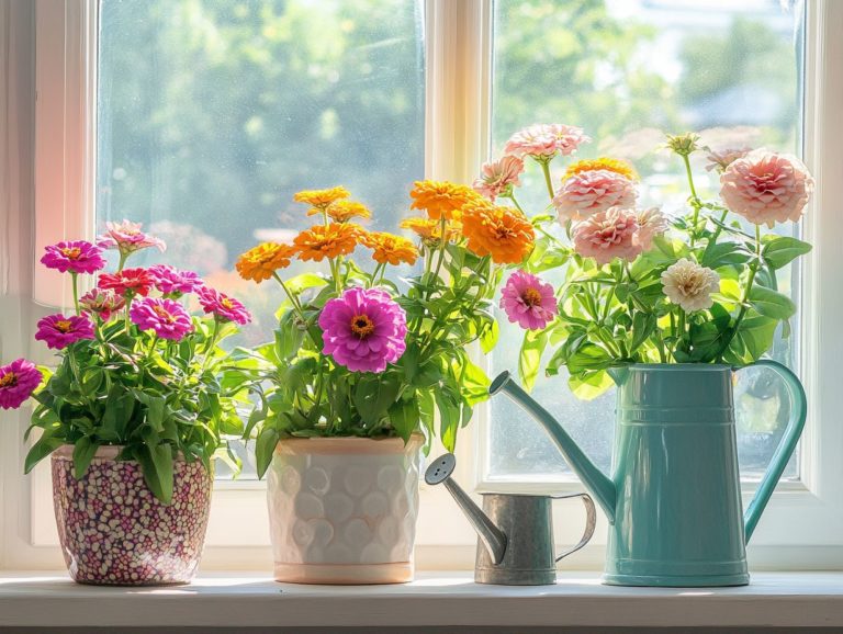 Understanding the Care of Indoor Zinnias