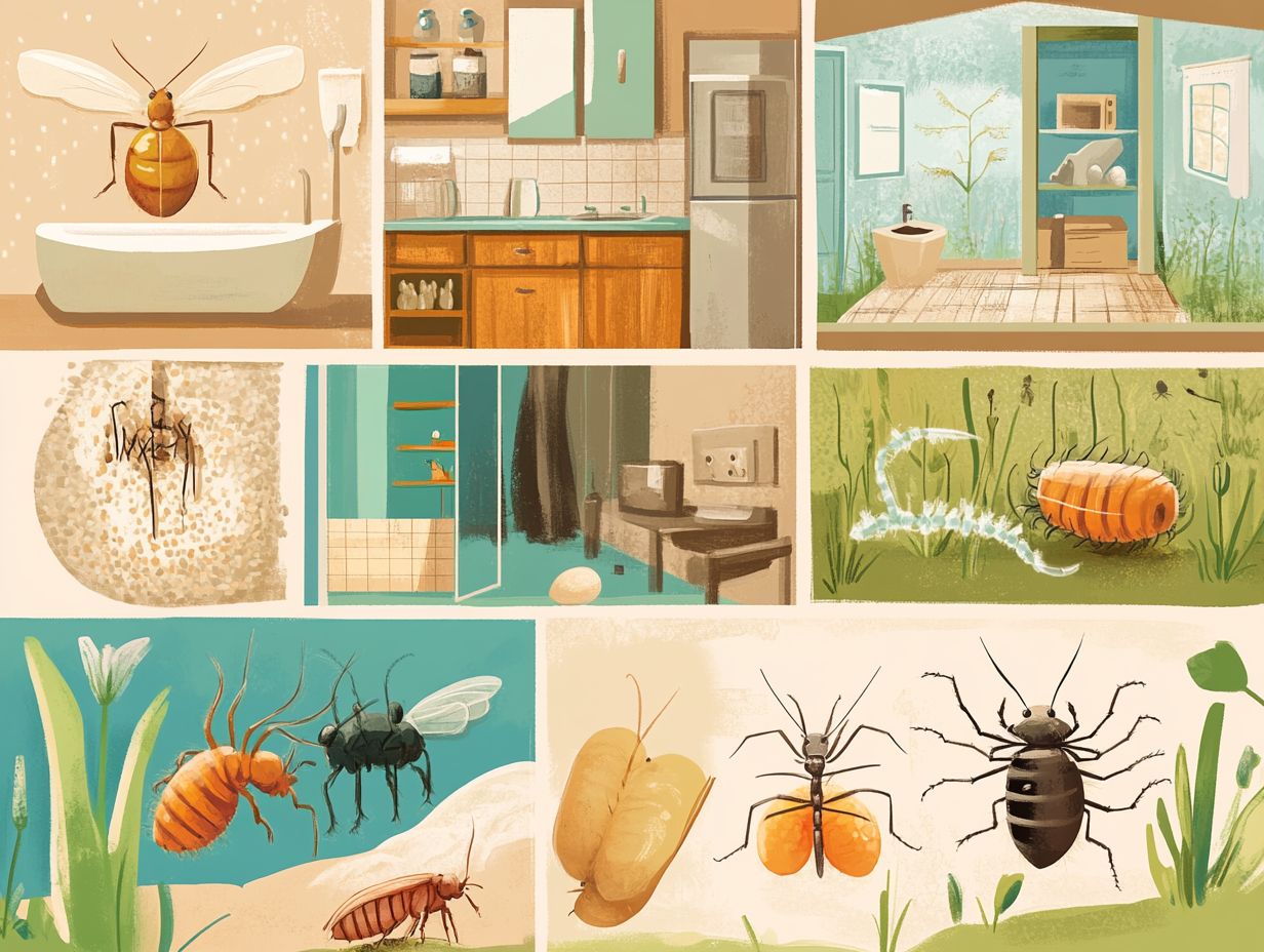 What is the lifecycle of indoor pests?