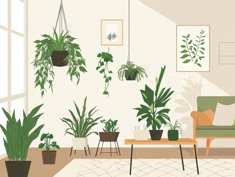 Unique Indoor Plant Displays for Modern Homes