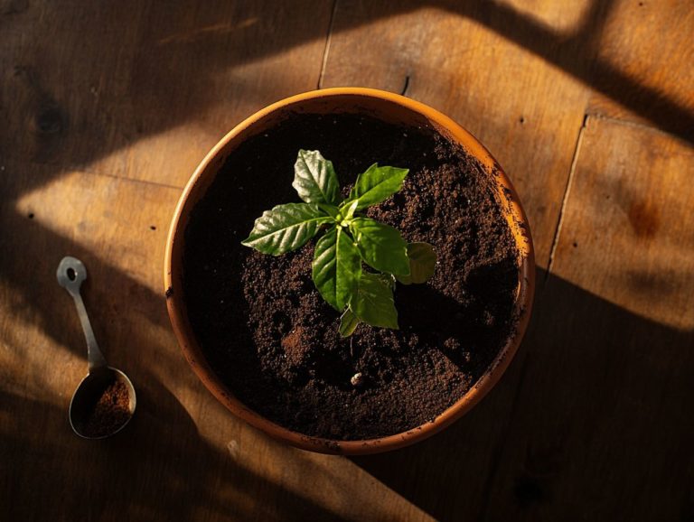 Using Coffee Grounds in Indoor Plant Soil