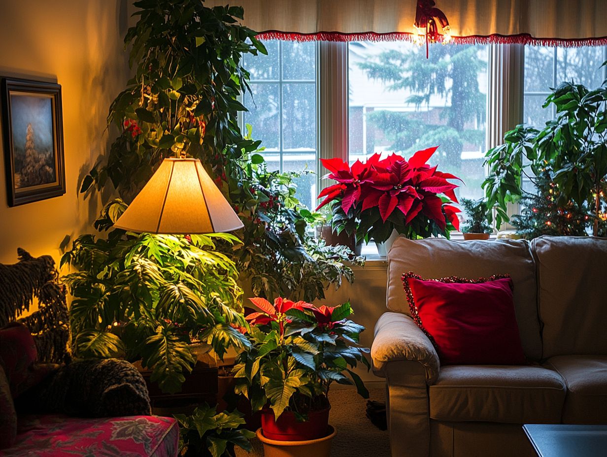 Colorful indoor plants suitable for each season