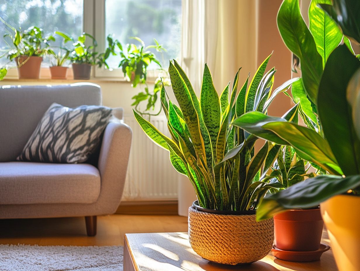 Best indoor plants for purifying air