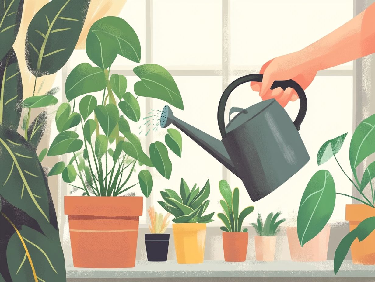 Watering tips for busy plant parents.