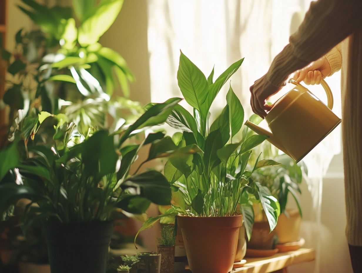 Image illustrating benefits of indoor plants