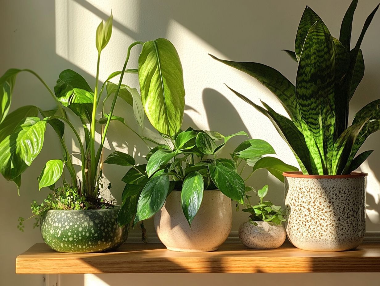 Image showing the best indoor plants for improving airflow