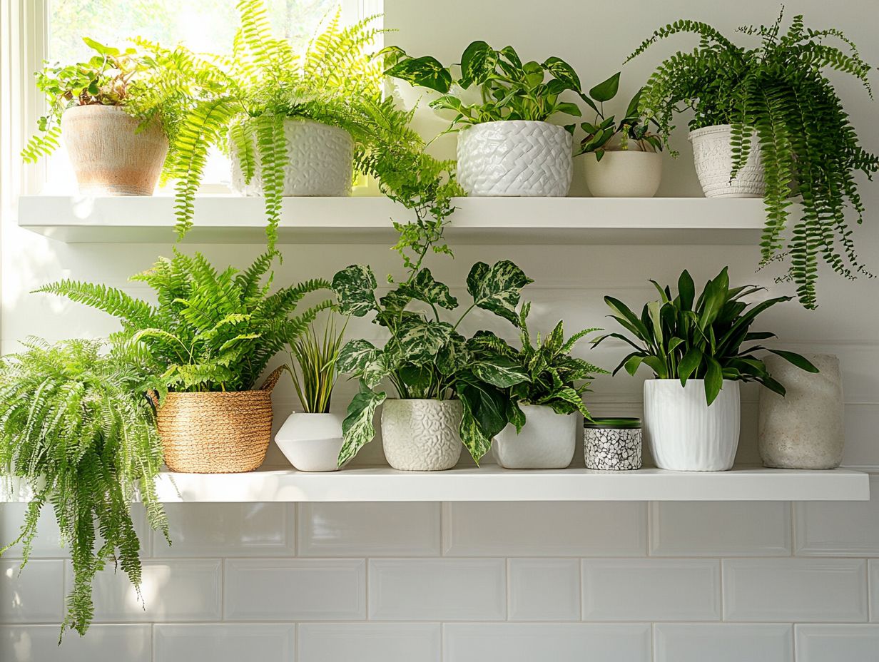 Overview of Indoor Plants Suitable for Bathrooms