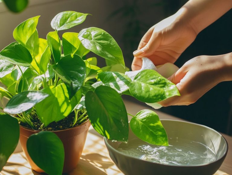 What is the Best Way to Clean Indoor Plant Leaves?