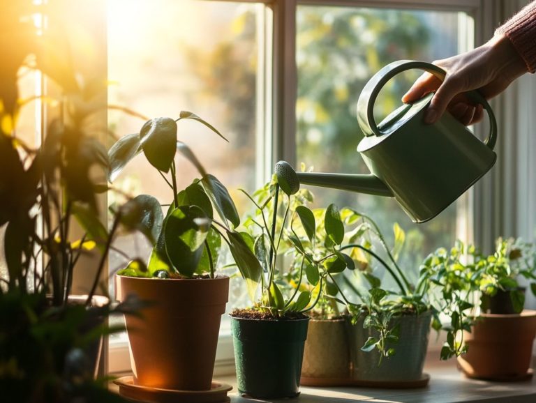 What is the Best Way to Water Indoor Plants?