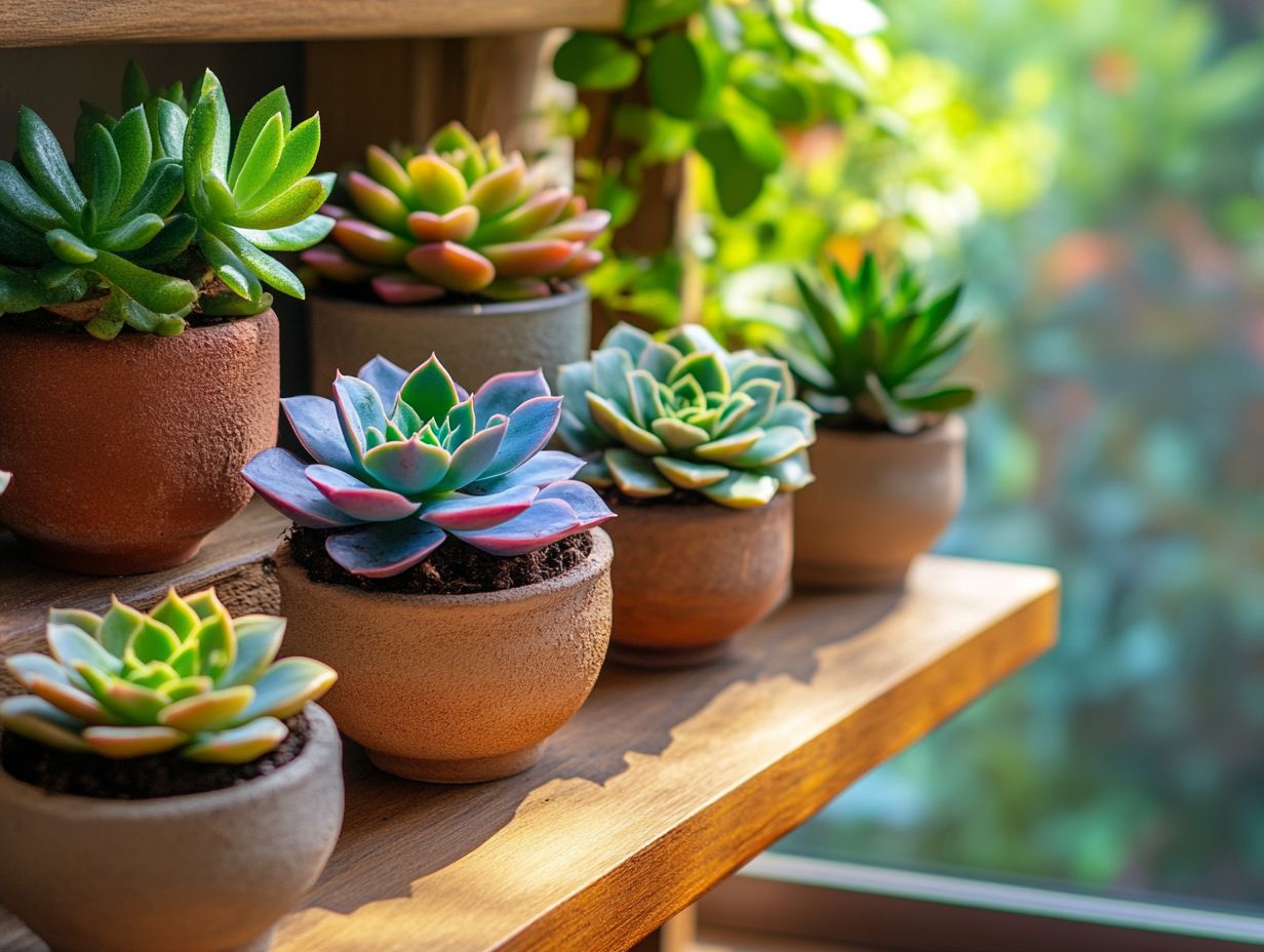 What should I know about soil for succulents indoors?